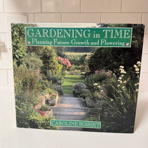 Vintage Other - Gardening in Time Book gardening planning book